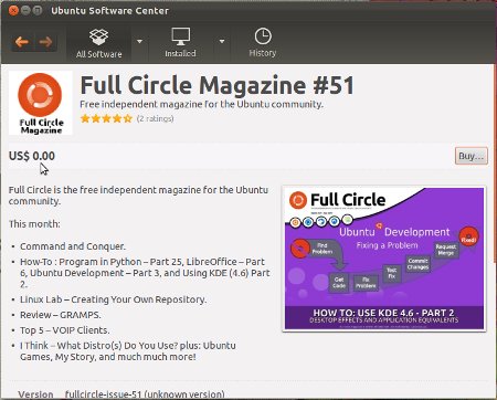 fullcircle-magazine-ubuntu-software-center