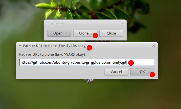 Github: Step by step management of Github with Git Cola GUI – Cerebrux
