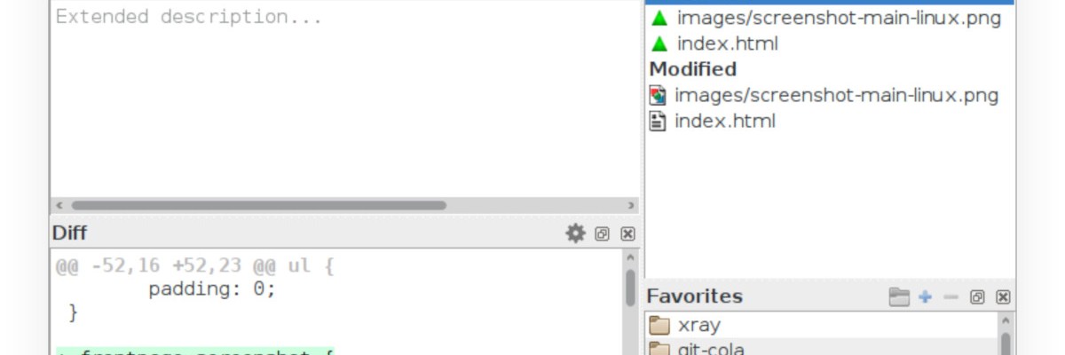 Github: Step by step management of Github with Git Cola GUI