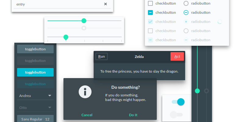adapta-material-design-gnome