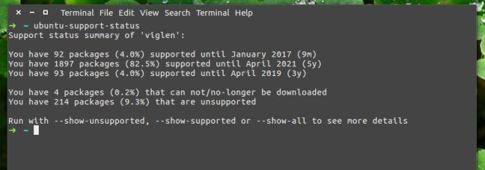 ubuntu-support-status