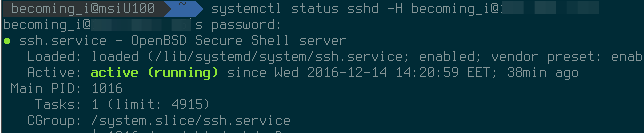 Απομακρυσμένος έλεγχος μιας υπηρεσίας