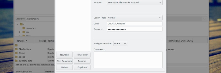 pos-metaferoume-arxeia-filezilla-ssh