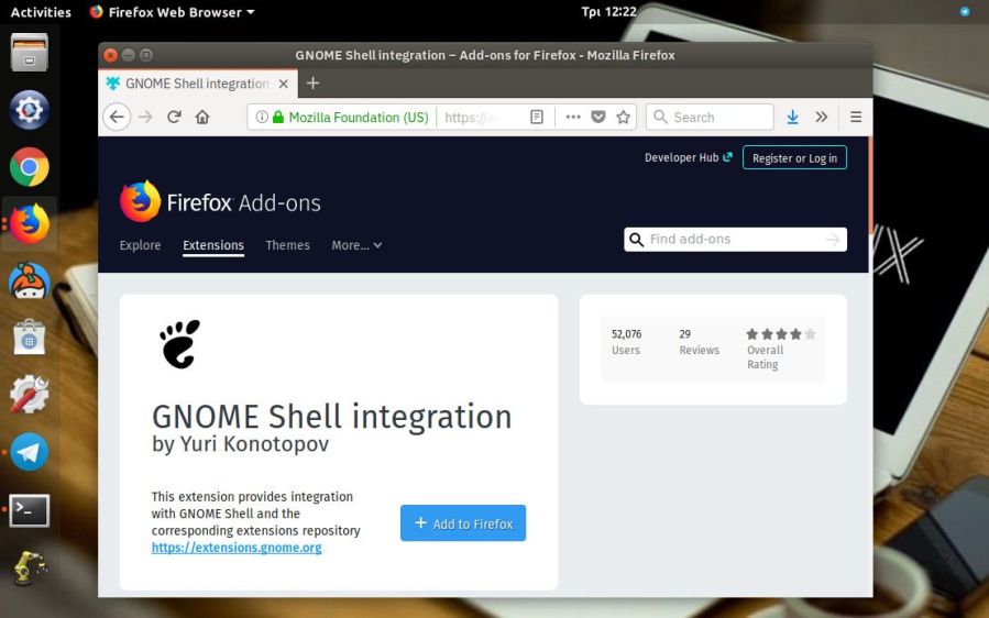 egkatastash-gnome-extensions-firefox-addon