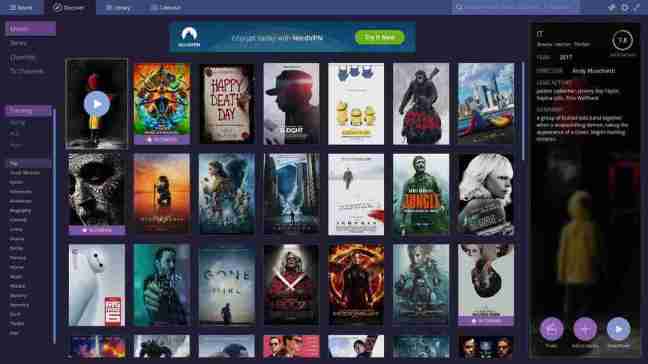 Stremio Δωρεάν ταινίες και σειρές online