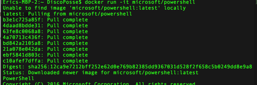 powershell core