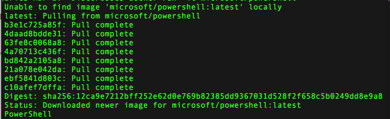 powershell core