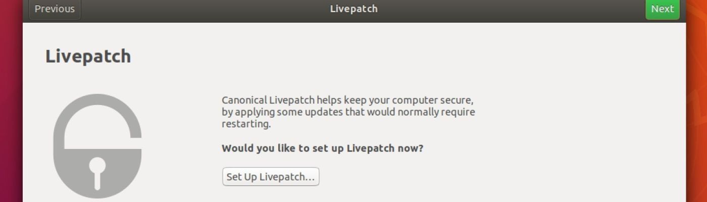 Ενεργοποίηση του Ubuntu Livepatch: ενημέρωση πυρήνα Linux χωρίς επανεκκίνηση