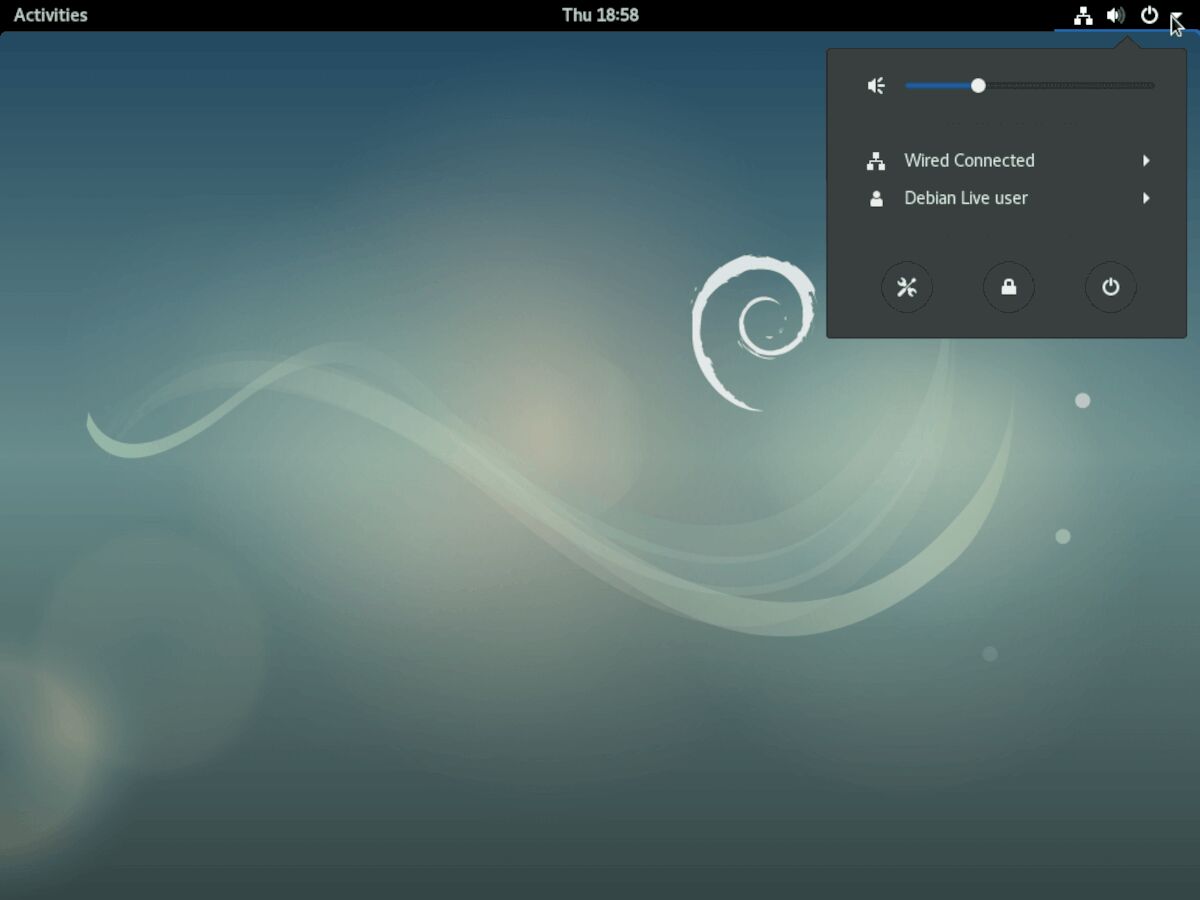 Προσωπικά επέλεξα το GNOME ως γραφικό περιβάλλον