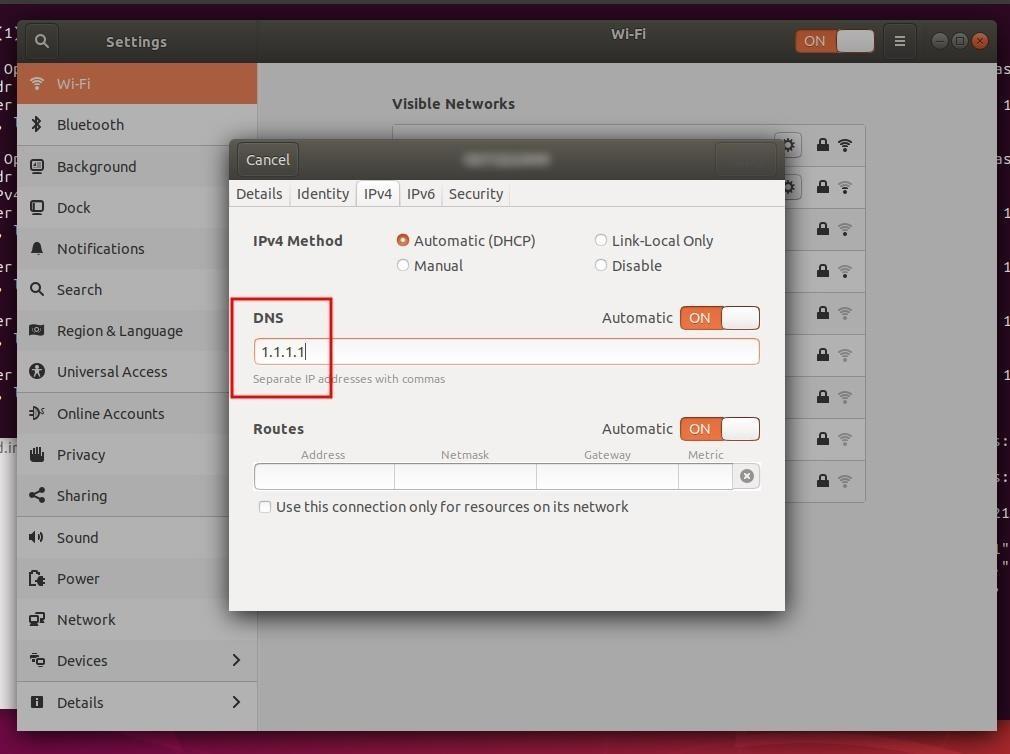 Μέτρα ασφάλειας λειτουργικού συστήματος Ubuntu – Μέρος 2 (Network Attack Defense) - Αλλαγή DNS