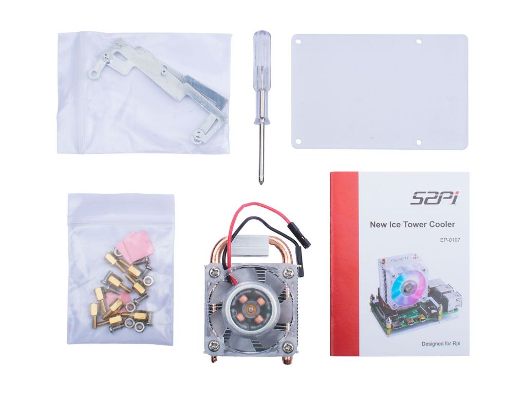 συσκευασία περιέχει όλα τα απαραίτητα μαζί φυσικά και το βιβλιαράκι οδηγιών