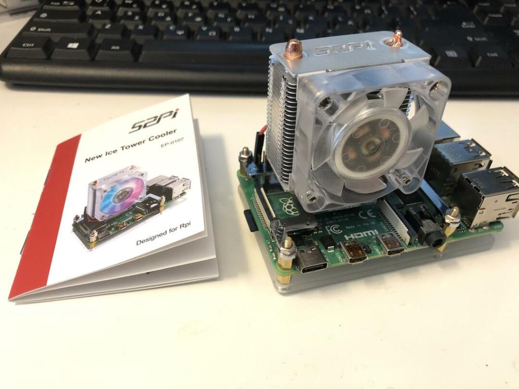 Το ICE Tower Cooler μετά από 5 λεπτά συναρμολόγησης