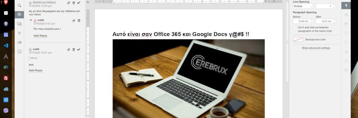 Εγκατάσταση Nextcloud Talk με OnlyOffice για τηλεργασία και συνεργατική επεξεργασία κειμένου
