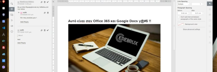 Εγκατάσταση Nextcloud Talk με OnlyOffice για τηλεργασία και συνεργατική επεξεργασία κειμένου