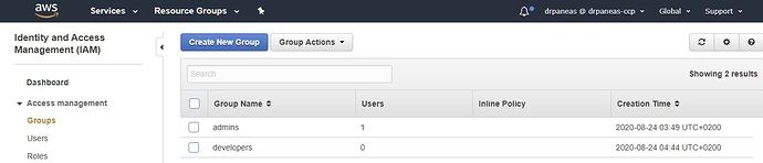 Πάμε να δοκιμάσουμε να φτιάξουμε ένα group