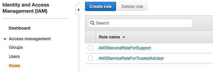 πρέπει να του δώσω ένα IAM role