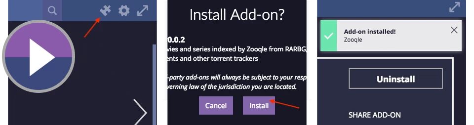 βρείτε τα addons που θέλετε και δοκιμάστε τα