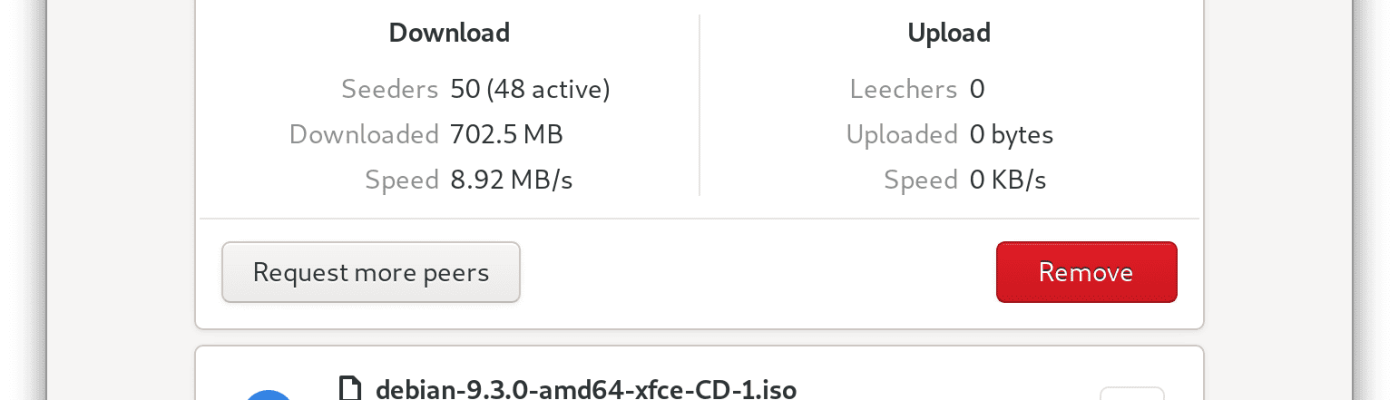 Fragments | Torrent client για GNOME