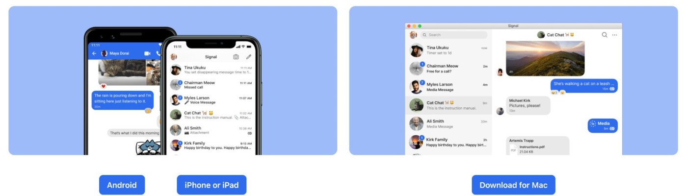 Πώς να εγκαταστήσετε το Signal Desktop σε Linux - Windows - macOS