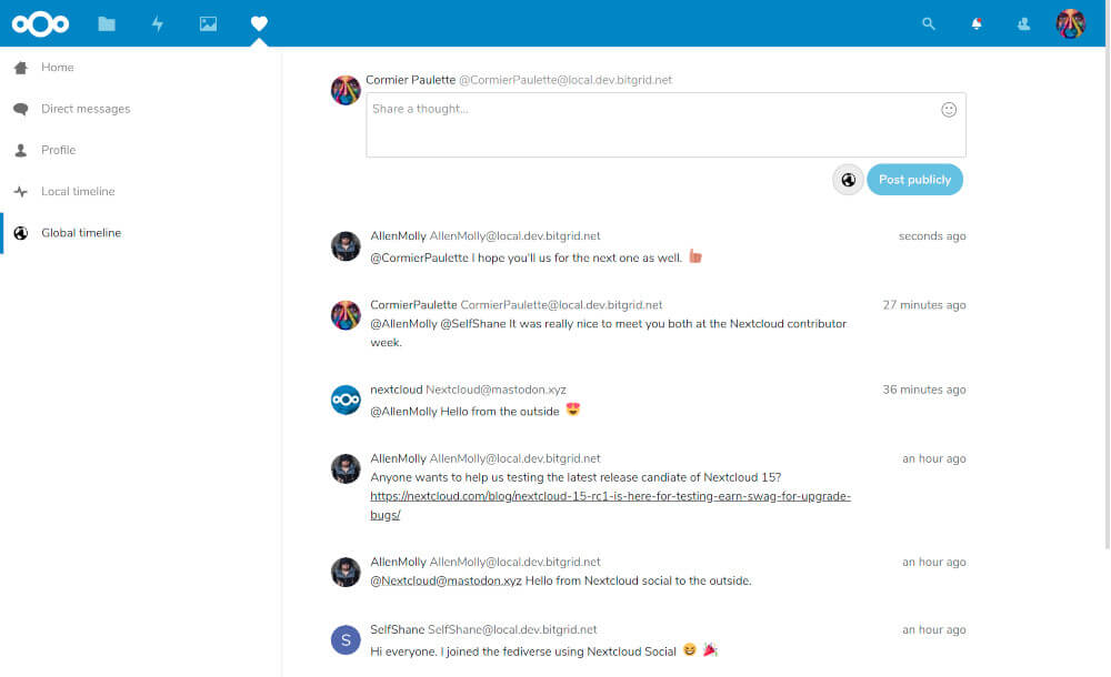 Nextcloud Social