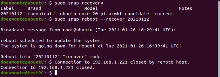 σημείο επαναφοράς που του δώσατε