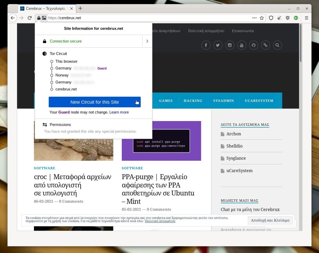 μπορείτε να επισκέπτεστε κανονικά όπως κάνετε και με τους άλλους browser σας