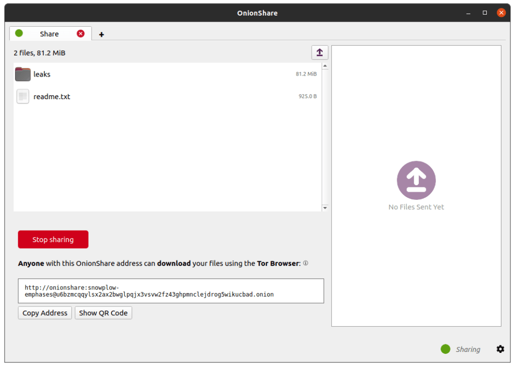 Έναρξη κοινής χρήσης