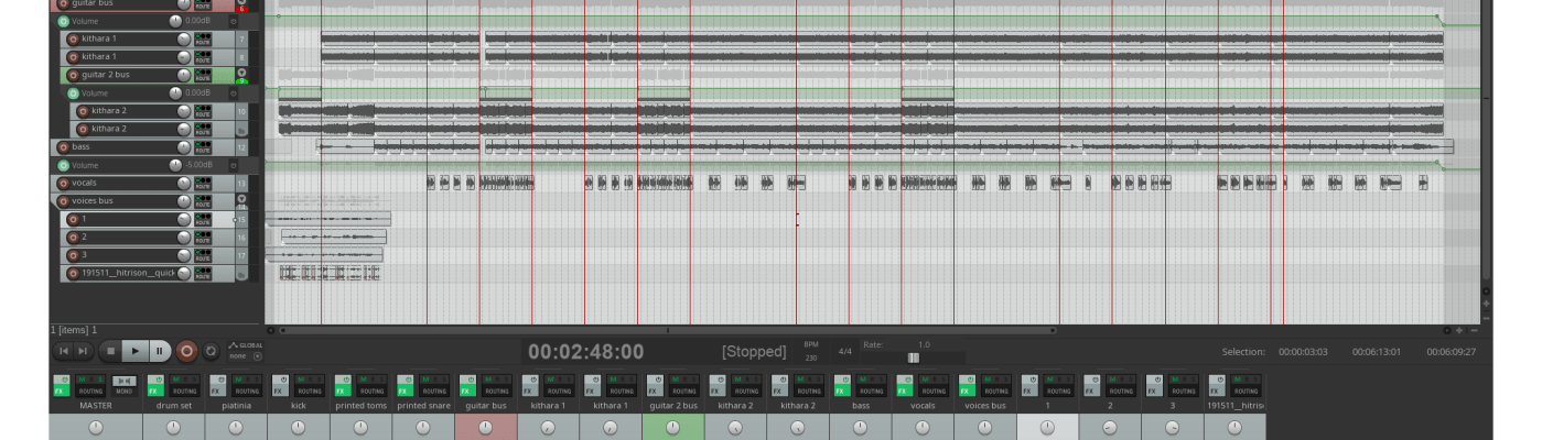 Μουσική παραγωγή σε Linux Reaper - VST plugins